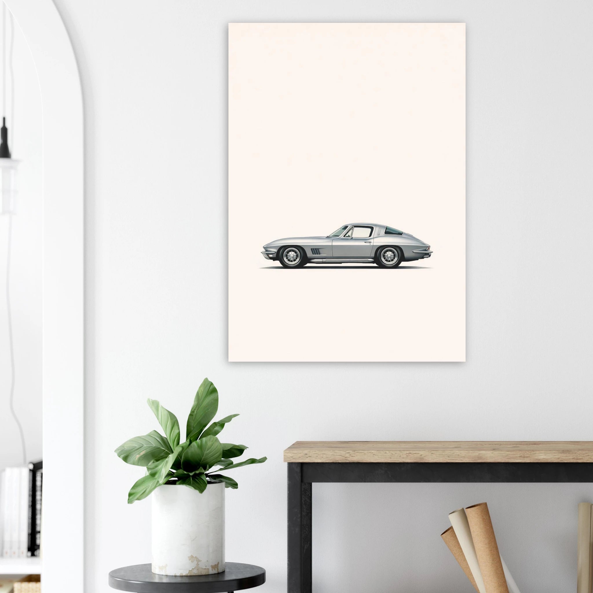 Chevrolet Corvette C2 wall art print by Twentydee